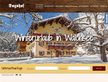Tablet Screenshot of bauernhof-kaiserwinkl.com